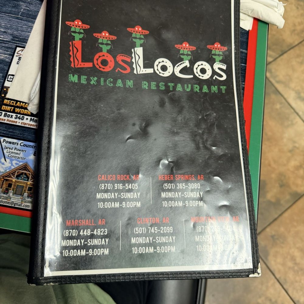 Los Locos Mexican Restaurant - Cover - Mexican Near Me - Marshall, Arkansas Los Locos Mexican Restaurant - Cover - Mexican Near Me - Marshall, Arkansas