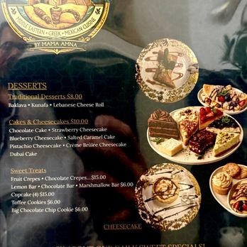 Casa Pita - Desserts menu 5/2026 - Greek Near Me - Tucson, Arizona Casa Pita - Desserts menu 5/2026 - Greek Near Me - Tucson, Arizona