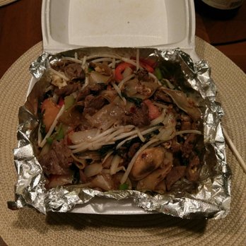 Ocean Thai Cuisine - Drunken noodles with beef to go! - Thai Near Me - Oceanside, California Ocean Thai Cuisine - Drunken noodles with beef to go! - Thai Near Me - Oceanside, California