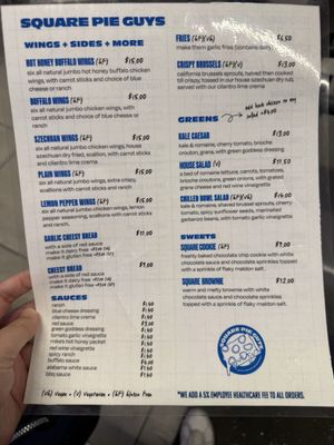 Menu photo 2 Square Pie Guys Campbell, CA Menu photo 2 Square Pie Guys Campbell, CA