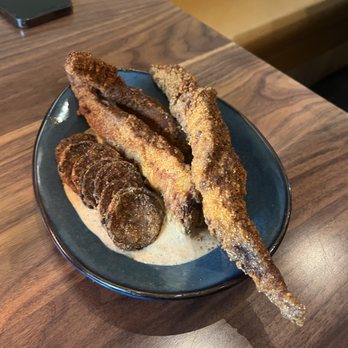 Joyce - CORNMEAL CRUSTED NASHVILLE HOT CATFISH - Southern Near Me - Los Angeles, California Joyce - CORNMEAL CRUSTED NASHVILLE HOT CATFISH - Southern Near Me - Los Angeles, California