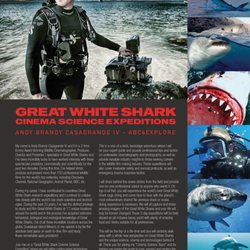 ABC4Explore Great White Shark Cinema Science Expeditions