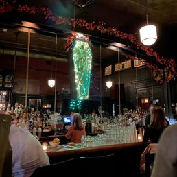 people sitting at the bar