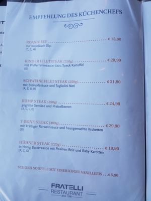 Menu photo 1 Fratelli Restaurant Berndorf, 3