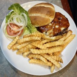 BBQ Swiss Burger