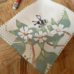 finished tiny plate