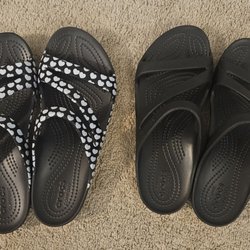Two of my favorite most comfortable sandals yessssss