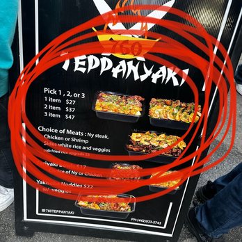 Upland Lemon Festival - 760 Teppanyaki Food Truck Awful proud of their food truck meals served in a small plastic tray. $47 for a small 3 item plate?! - Festivals Near Me - Upland, California