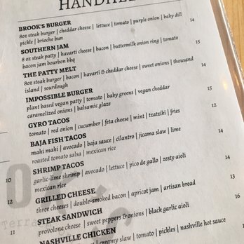 Brook's Kitchen & Tap - Menu - Bars Near Me - Oakbrook Terrace, Illinois Brook's Kitchen & Tap - Menu - Bars Near Me - Oakbrook Terrace, Illinois