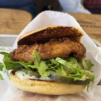 Shake Shack - Chicken burger - Burgers Near Me - Toronto, Ontario