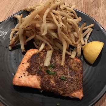 Pacific Table - Cedar plank salmon and fries. Unreal. - Sushi Bars Near Me - Fort Worth, Texas Pacific Table - Cedar plank salmon and fries. Unreal. - Sushi Bars Near Me - Fort Worth, Texas