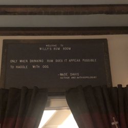 Willy's Rum Room