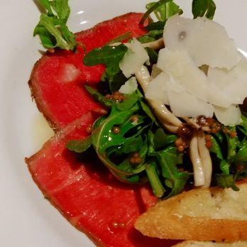 Chuck's Steakhouse - Beef carpaccio - Steakhouses Near Me - Banff, Alberta Chuck's Steakhouse - Beef carpaccio - Steakhouses Near Me - Banff, Alberta