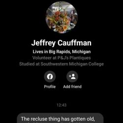P & J's Plantiques - One of the owners of the business, a potentially dangerous man.