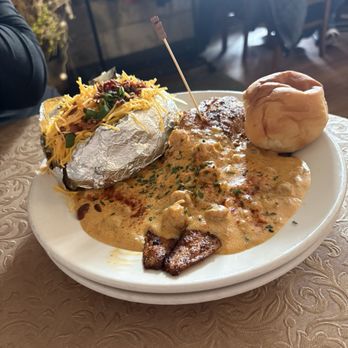 Nina P's Cafe - Stuffed Redfish Magnolia - Cajun/Creole Near Me - Lake Charles, Louisiana
