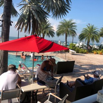 Lighthouse Kitchen + Bar - Pool area - Seafood Near Me - Marathon, Florida Lighthouse Kitchen + Bar - Pool area - Seafood Near Me - Marathon, Florida