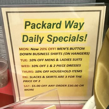 Packard Way Cleaners - Dry Cleaning Near Me - Cudahy, Wisconsin