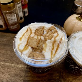 Soft Sips - Cinnamon crunch latte - Coffee Roasteries Near Me - Baldwin, New York