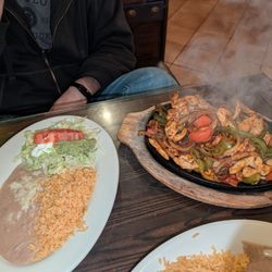 Chicken fajitas