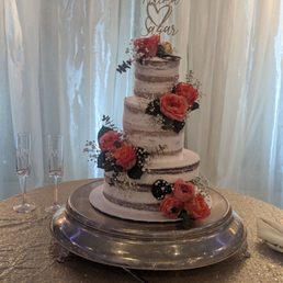 Three tiered yummy cake!