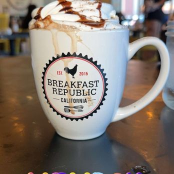 Breakfast Republic - Hot chocolate a la Burke - Breakfast & Brunch Near Me - Long Beach, California Breakfast Republic - Hot chocolate a la Burke - Breakfast & Brunch Near Me - Long Beach, California