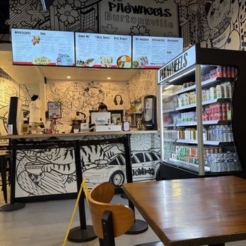 Phowheels - Inside the restaurant. - Food Trucks Near Me - Burtonsville, Maryland