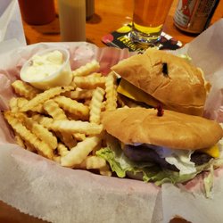 Bertie's Music Bar - Cheeseburger with fries Monday special $9