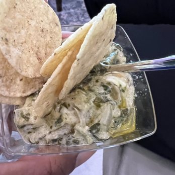 Solea Copperfield - Spinach and artichoke with garlic chips - Apartments Near Me - Houston, Texas