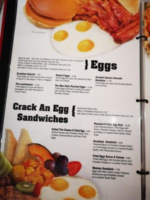 Menu photo 4 Egglicious Toronto, ON