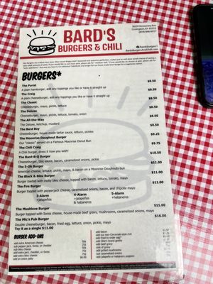 Bard's Burgers & Chili by null