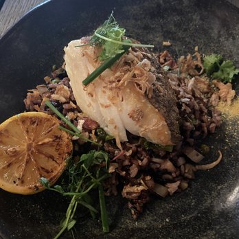 Bailey's Backyard - Alaskan Fish with Delicious Veggie Fried Rice - American Near Me - Ridgefield, Connecticut