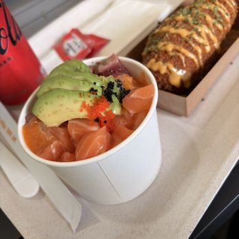 Kingyubu - King Cupbop and sausage corn dog with mala mayo - Sushi Bars Near Me - Los Angeles, California Kingyubu - King Cupbop and sausage corn dog with mala mayo - Sushi Bars Near Me - Los Angeles, California