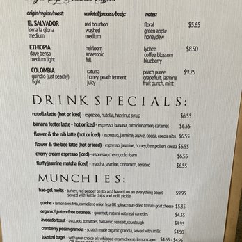 The Press Espresso - Menu 3/26 - Coffee & Tea Near Me - Temecula, California