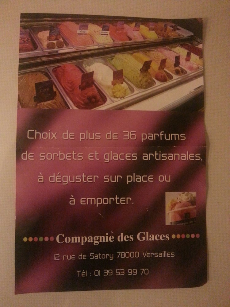 Compagnie des Glaces , Glaces \u0026 Yaourts glacés , 12 rue de