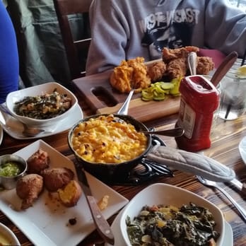 The Bayou - Catfish, mac & cheese, collards, fried chicken, hush puppies, shrimp & grits,! Amazing! !! - New American Near Me - Bethlehem, Pennsylvania