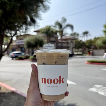 Nook Coffee Bar - honey lavender latte - Coffee & Tea Near Me - Costa Mesa, California Nook Coffee Bar - honey lavender latte - Coffee & Tea Near Me - Costa Mesa, California