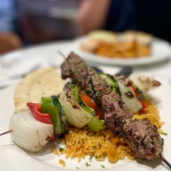 Artemis Mediterranean Grill - Souvlake Plates w lamb