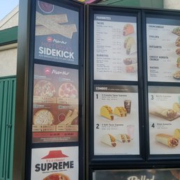 Pizza in the menu Pizza in the menu