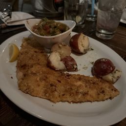 Pecan crusted trout Pecan crusted trout