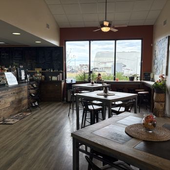 Ahimsa Coffee - Plenty of seating. We enjoyed eating there instead of on the road. - Coffee & Tea Near Me - Limon, Colorado Ahimsa Coffee - Plenty of seating. We enjoyed eating there instead of on the road. - Coffee & Tea Near Me - Limon, Colorado