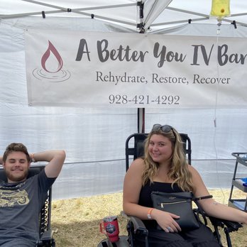 Elevate IV Bar - Getting hydrated at the Prescott Valley Outdoor Summit! - IV Hydration Near Me - Prescott , Arizona
