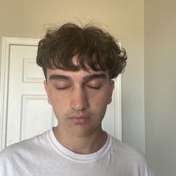 One side longer than the other. One side longer than the other.