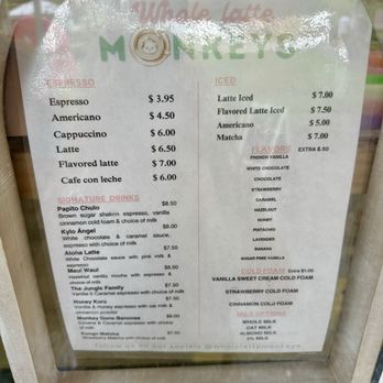 Whole Latte Monkeys - Coffee & Tea Near Me - Davie, Florida
