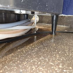 Corner Store - Bacteria mold build up around drink machine.