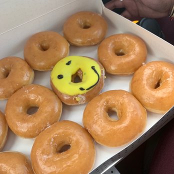 Krispy Kreme - Messy, and fingered donuts. - Donuts Near Me - Issaquah, Washington