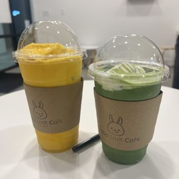 Boba Unit Cafe - Simple yet most delicious mango smoothie. Einspanner matcha - Bubble Tea Near Me - Roseville, California Boba Unit Cafe - Simple yet most delicious mango smoothie. Einspanner matcha - Bubble Tea Near Me - Roseville, California