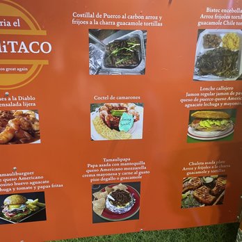 Taqueria el Tamauli Taco - the menu - Food Trucks Near Me