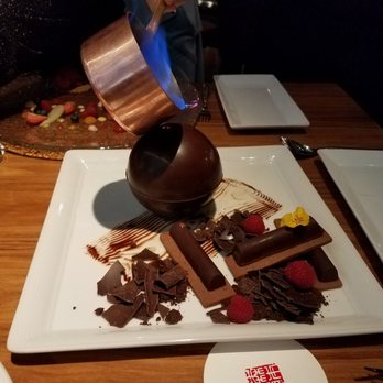 Morimoto - Fiery Chocolate Tart - Japanese Near Me - Las Vegas, Nevada Morimoto - Fiery Chocolate Tart - Japanese Near Me - Las Vegas, Nevada