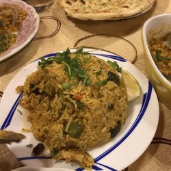 Moon Indian - Vegetable biryani.