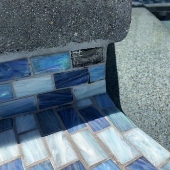 Sunset Pools & Spas - More tiles that just popped off - General Contractors Near Me - Orange, California Sunset Pools & Spas - More tiles that just popped off - General Contractors Near Me - Orange, California